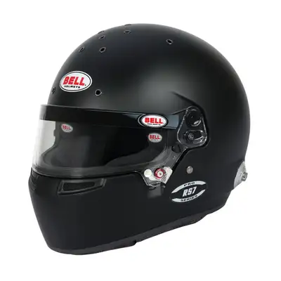 Bell Helmet Rs7 7-3/8 Flat Black Sa2025 Fia8859