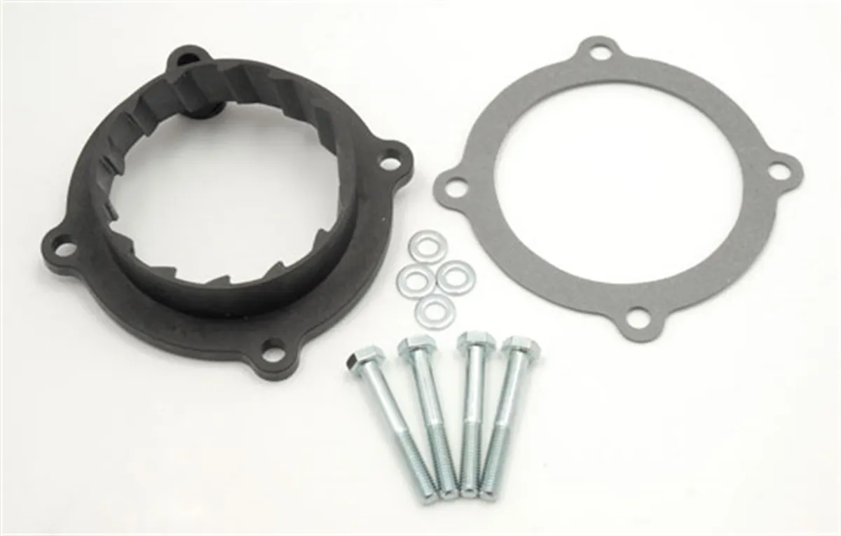 Vortice Throttle Body Spacer; Increases Lower End Torque/Fuel Efficiency/Throttle Response w/Stock Or Volant Intakes; Incl. Gasket And Hardware; Glass-Filled Nylon Composite; product image