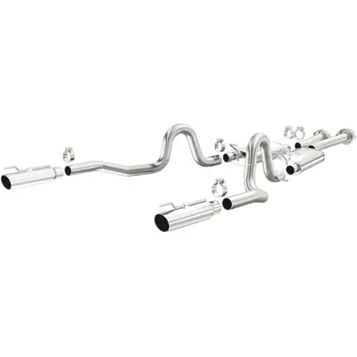 MagnaFlow Exhaust Products MagnaFlow 1999-2004 Ford Mustang Street Series Cat-Back Performance Exhaust System