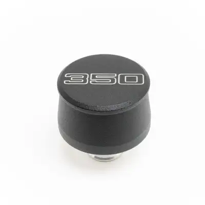 Racing Power Company Valve Cover Breather 350 Logo Black Each