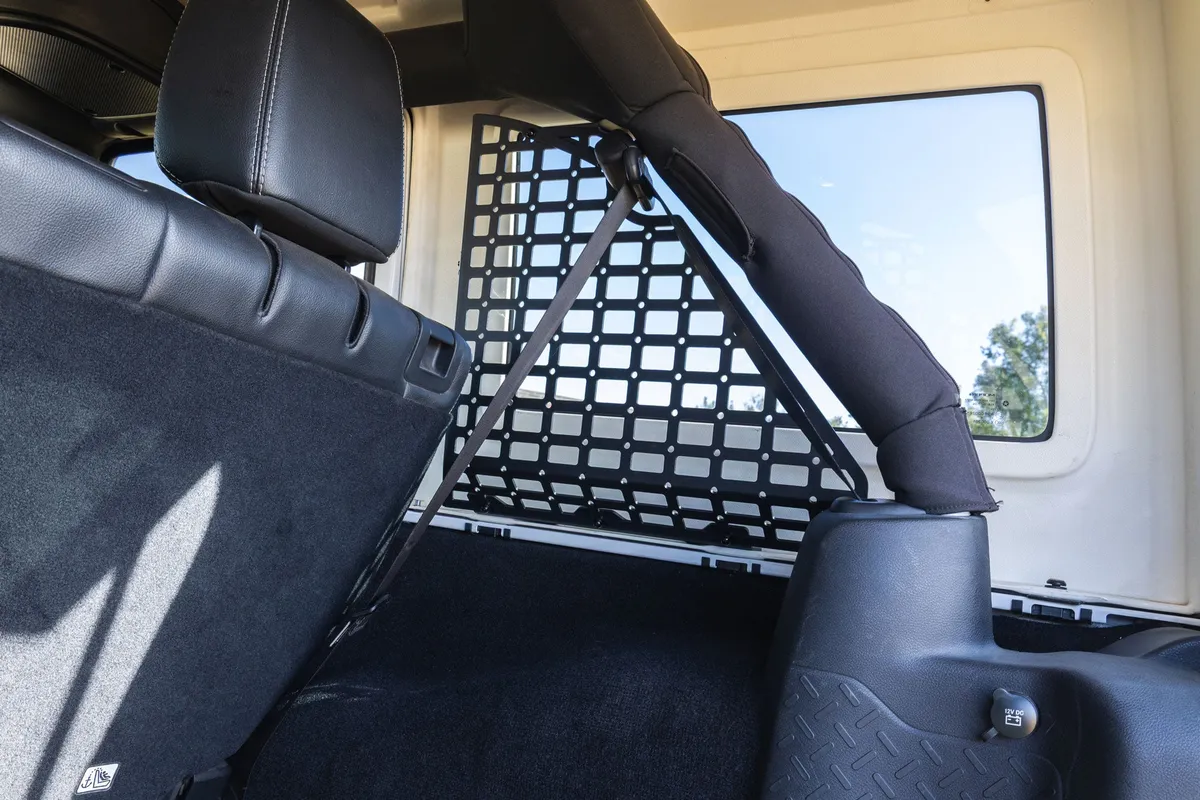 0718 Jeep Wrangler 4door Hard Top Models Only Pocketed Rear Window Molle Panel product image