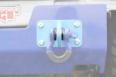 Steinjager Steinjäger Poly D-Ring Shackle Side Isolator Black