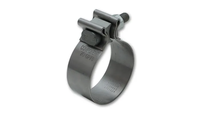 Vibrant Performance Vibrant Performance - 1162 - Stainless Steel Seal Clamp for 3 1/2 in. O.D. Tubing (1.25 in. Wide Band)