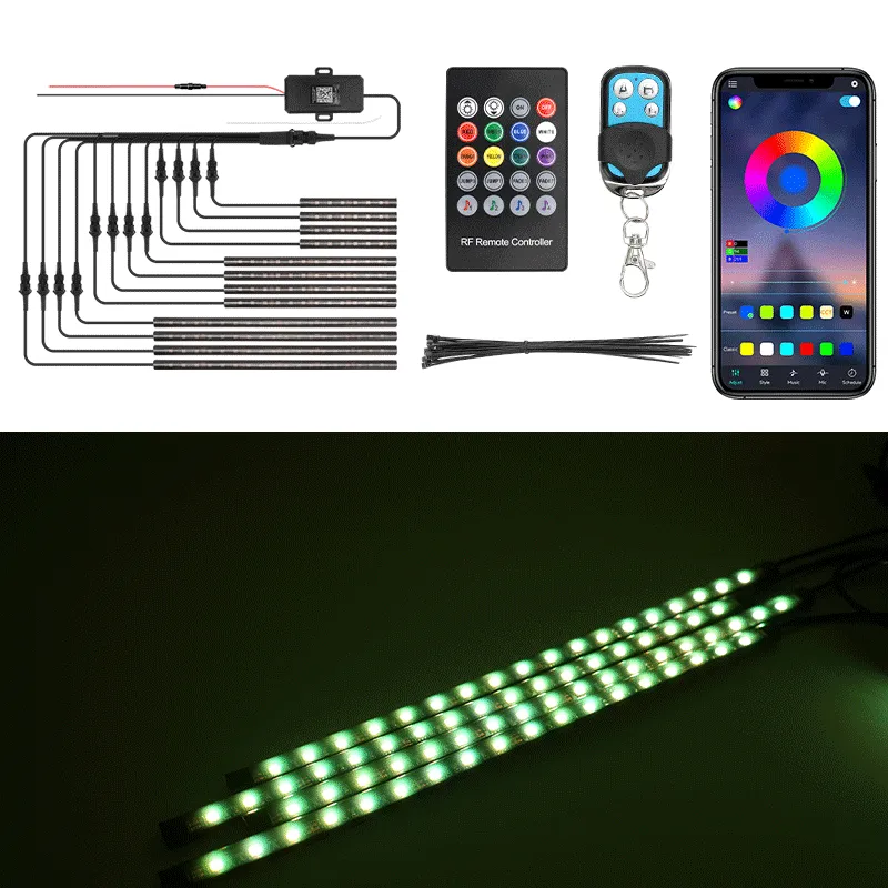 Motorcycle RGB LED Strip Lights –Underglow Accent Lighting product image