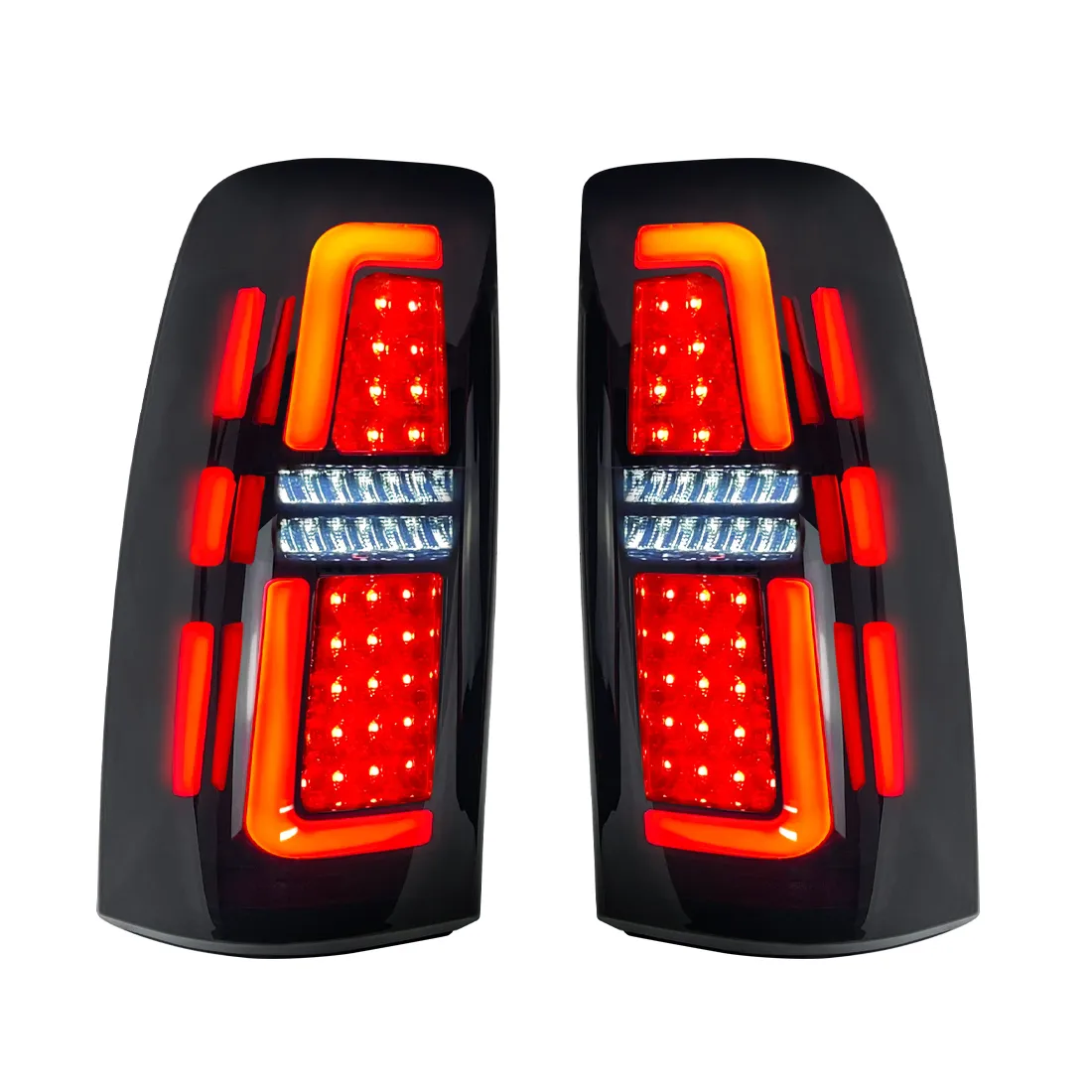 Smoked LED Tail Lights For 99-06 Chevy Silverado & 99- 02 Gmc Sierra 1500 2500 3500(Dot Approved) product image