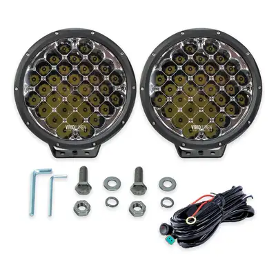Vivid Lumen Industries Dynamic Street Legal 9 Inch Driving Kit Pair Ece Vivid Lumen