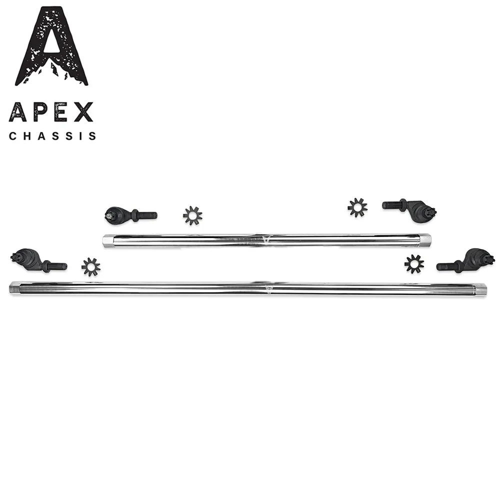 KIT155 - Jeep Wrangler JK - 1 Ton Steering Kit - POL Aluminum product image