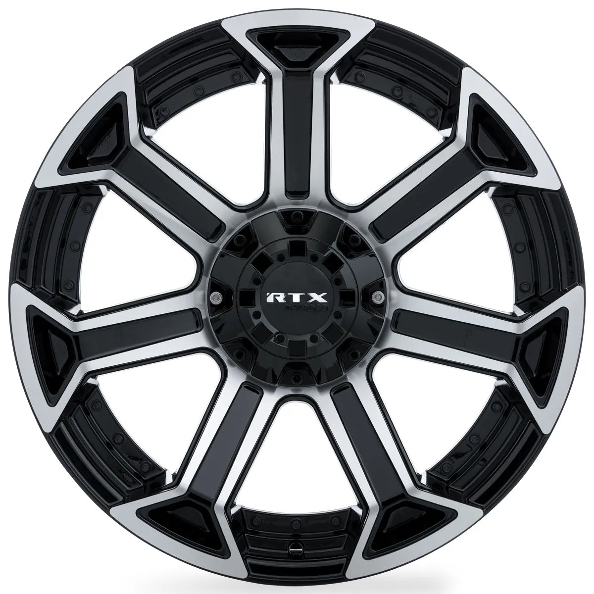 Peak 20x10 5x127 Et18 Cb71.5 Gloss Black Machined product image