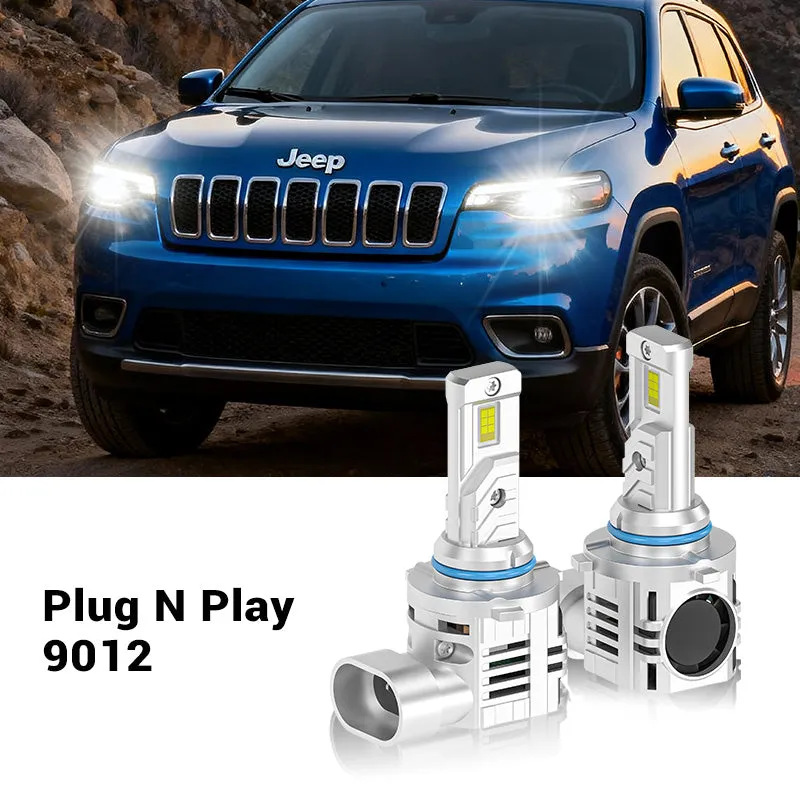 Fit For 2014-2016 Jeep Cherokee 9012 LED Headlight Bulbs & Fog Light Bulbs| SP Air Series product image