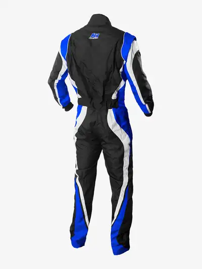 K1 RaceGear Suit Karting SP1 Adult Large Black/Blue