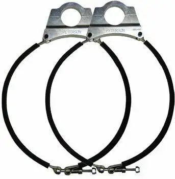 Peterson Fluid Mount Brackets Late Mod. Pair