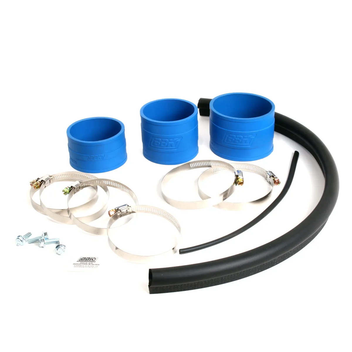 Ford Mustang 5.0 Cold Air Intake Kit Fenderwell Style Blackout 86-93 product image