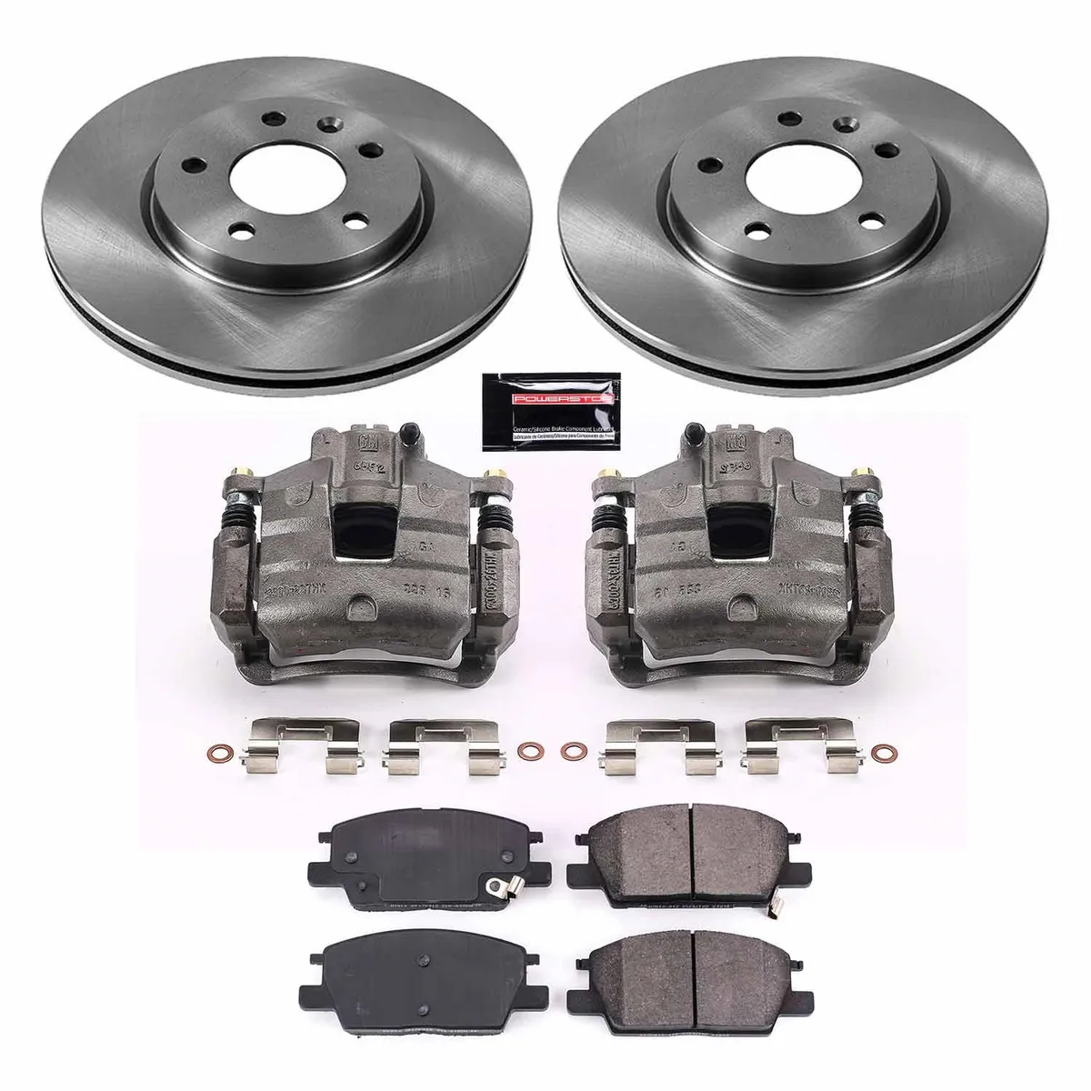 Z17 Direct Replacement Kit: Rotors; Ceramic Pads; Calipers product image