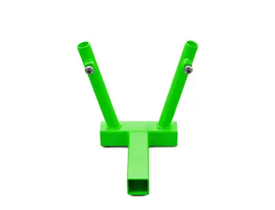 Steinjager Exterior Accessories 2007-2018 Hitch Mount Flag Holder Holds 2 Flags Neon Green