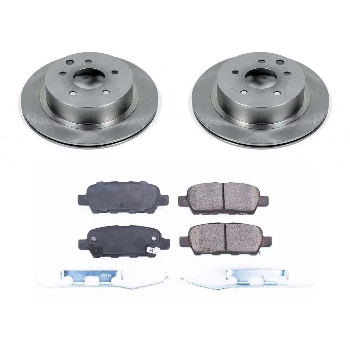 Z17 Direct Replacement Kit: Rotors; Ceramic Pads W/Hardware product image