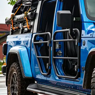 LED Factory Mart SD1 Series Slim-Profile Jeep Tube Doors for Wrangler JL & Gladiator JT