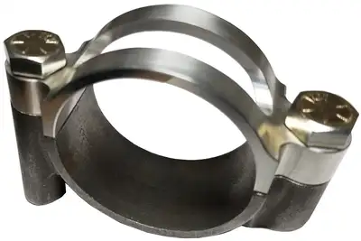Triple X Race Components Sprint Car billet steeri ng clamp (complete with