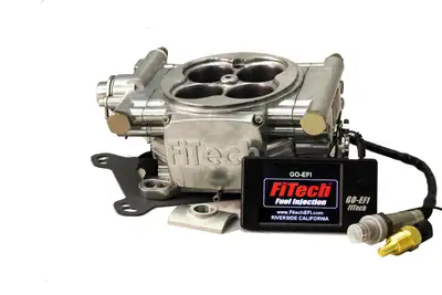 FiTech Fuel Injection FiTech - Go EFI 4 600 HP Bright Aluminum EFI System