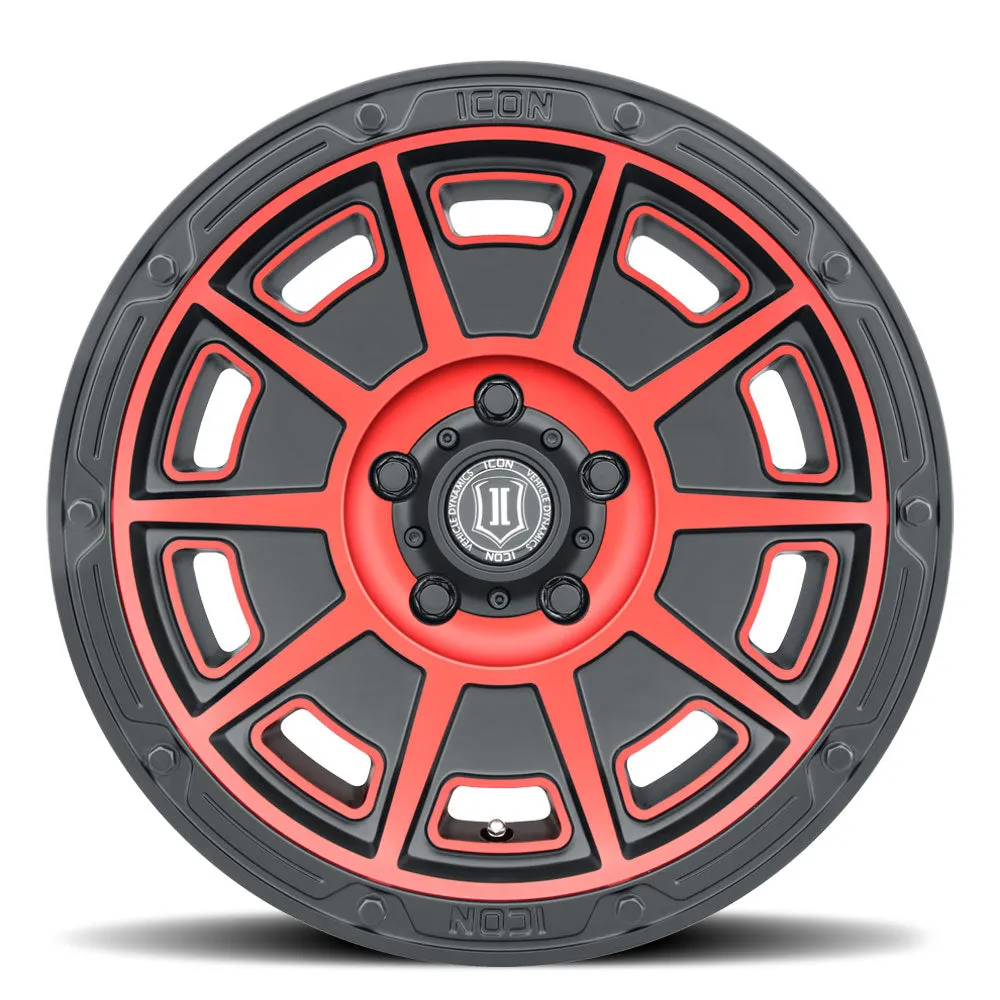 Icon Alloys Victory Smk Sat Black 17 X 8.5 / 6x135 / 6mm / 5 Bs product image