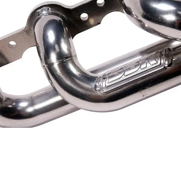 Chevrolet GM Truck SUV 6.0 1-3/4 Shorty Exhaust Headers Polished Silver Ceramic 99-13 product image