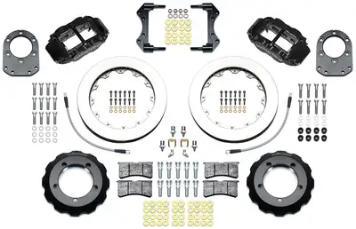 Wilwood Brakes 1976 - 1977 Ford Forged Narrow Superlite 6R Big Brake Front Brake Kit (Hat) - 140-13305