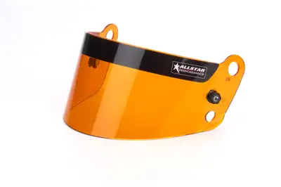 Allstar Performance Helmet Shield Anti-Fog Polycarbonate Amber