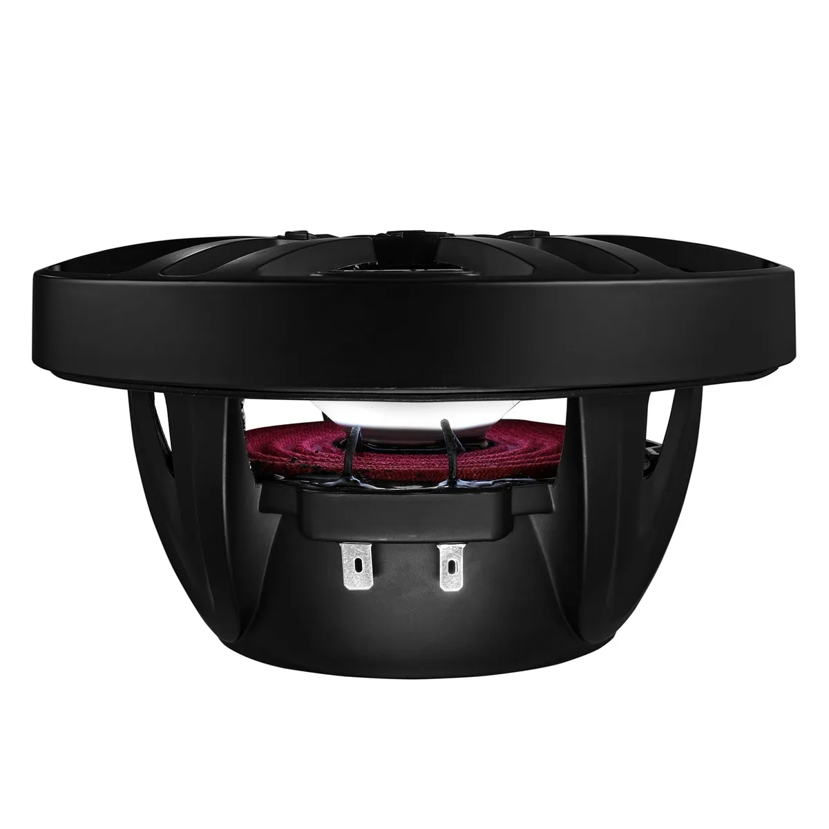 "nxl 6.5"" 2-Way Coaxial Marine Speaker With LED RGB Lights 100 Watts Rms 4-Ohm -Black" product image