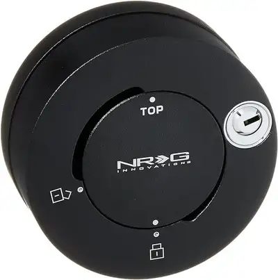 NRG Innovations Quick Lock Matte Black