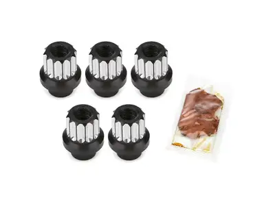 DRAG RACE SOLUTIONS Billet Aluminum 12pt Lug Nuts 12mm 5pk