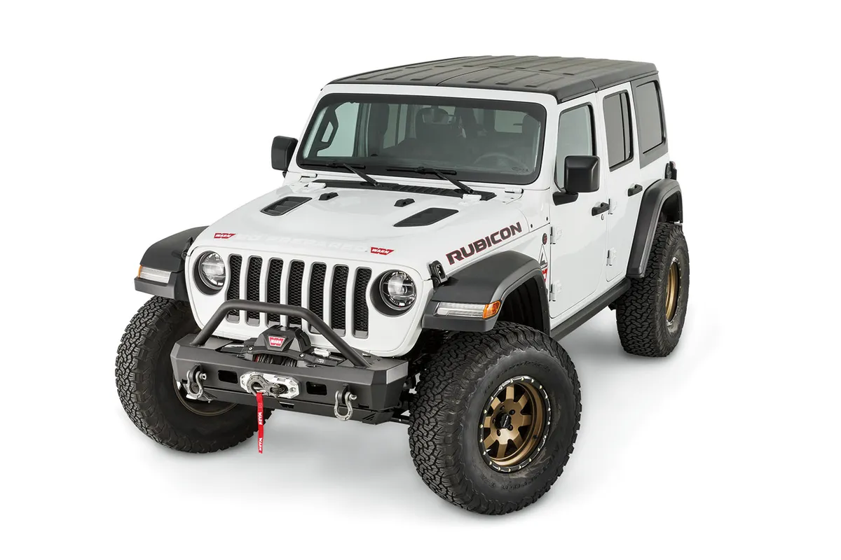 Elite Stubby Front Bumper Jeep JL / JT With Grille Guard product image