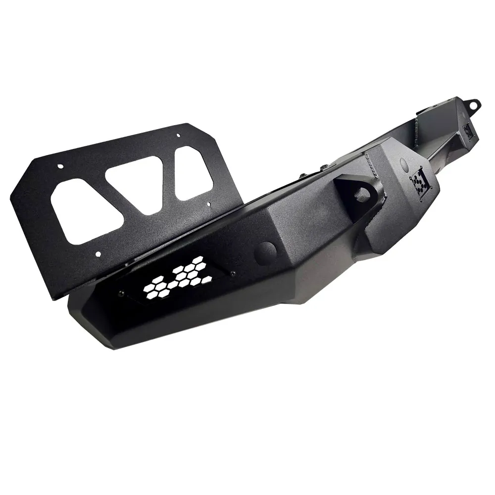 Rock Slide Engineering Aluminum Full Rear Bumper Rear Bumper - No Tire Carrier - JL product image