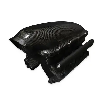 Top Street Performance CF Hi Rise Intake Gen 3 LS Fuel Rails Incl