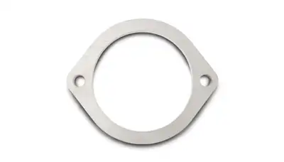Vibrant Performance Exhaust Flange; 4.1875 in. BHCC; 3 in. ID; 5.0625 in. Flange W; 3.6875 in. Flange H; 0.375 in. Thickness; 304 Stainless Steel; 2 Bolt; Box Of 5 Flanges;
