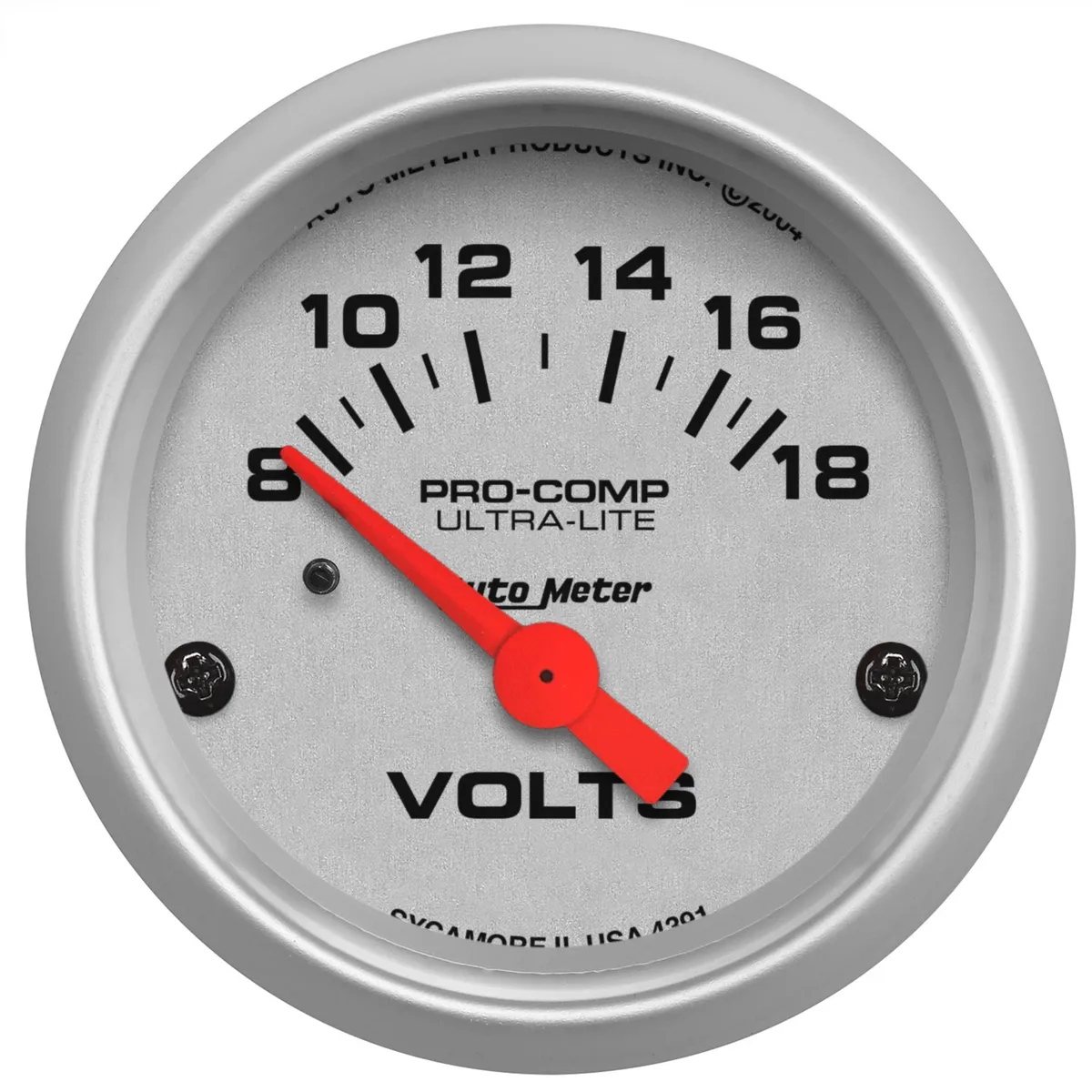 Gauge, Voltmeter, 2 1/16", 18V, Elec, Ultra-Lite product image