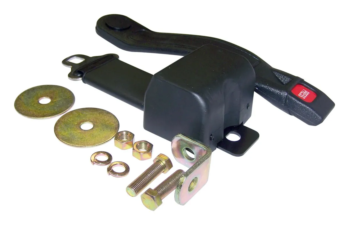 1976-1981 CJ-5 CJ Black; Lap Belt; 2 Point; Retractable 1976-1981 CJ-7 CJ Black; Lap Belt; 2 Point; Retractable 1981-1981 CJ-8 CJ Black; Lap Belt; 2 Point; Retractable product image