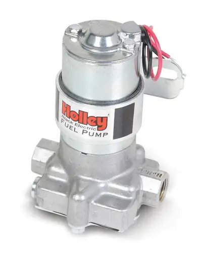 Holley 140 Gph Black Electric Fuel Pump(Compatible With Gasoline Only)