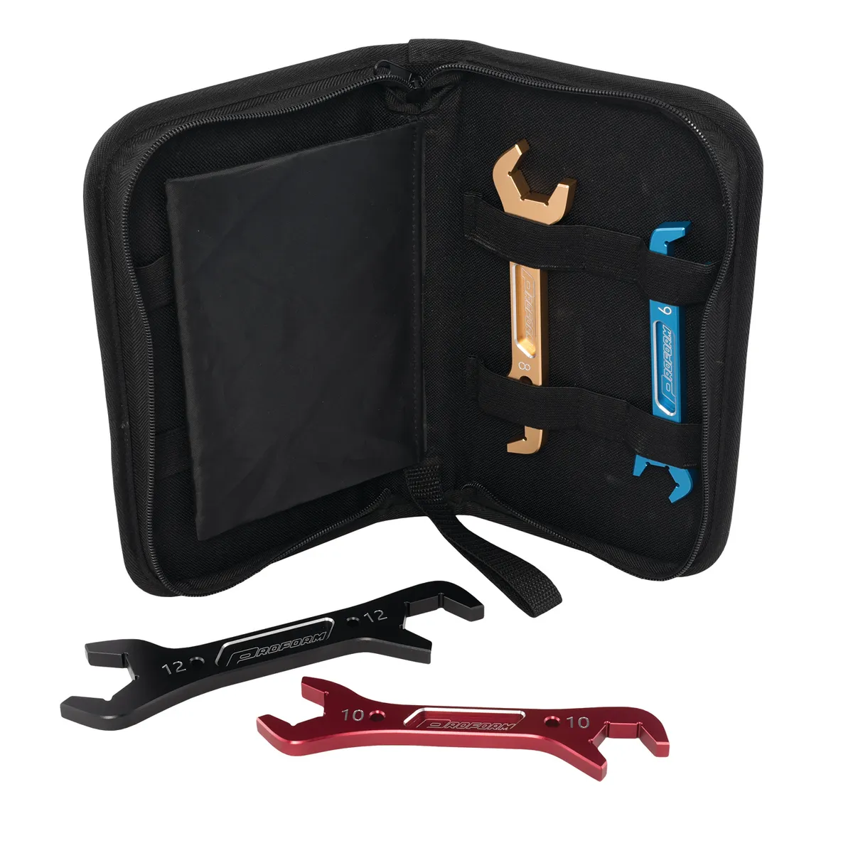 Aluminum an Wrench Set 4 Pieces Includes Size 6an Thru 12an product image