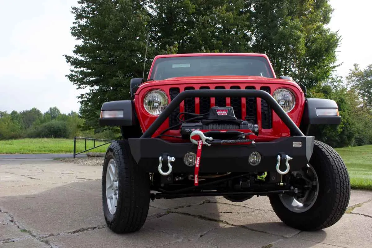Fishbone Offroad Mako Front Bumper for 2018 & Up Jeep Wrangler/Gladiator FB22090 product image