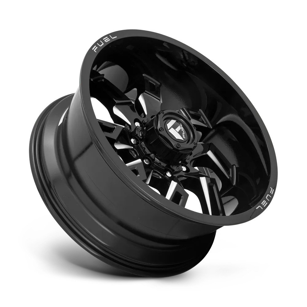 Fuel Wheels | Lockdown | Gloss Black Milled product image