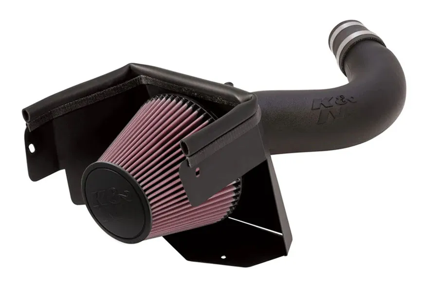 K&N K&N Filters Cold Air Intake - High-Flow, Roto-Mold Tube - JK 2007-11