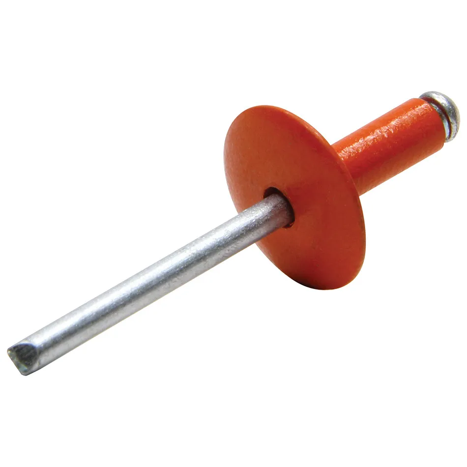 Allstar Performance Lg Hd Rivet Orange 250pk