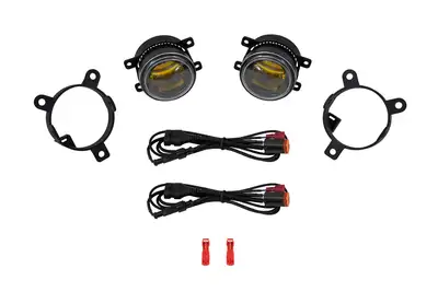 Diode Dynamics Elite Series Type Y Fog Lamps pair Yellow 3000K Yellow SAE Fog Diode Dynamics
