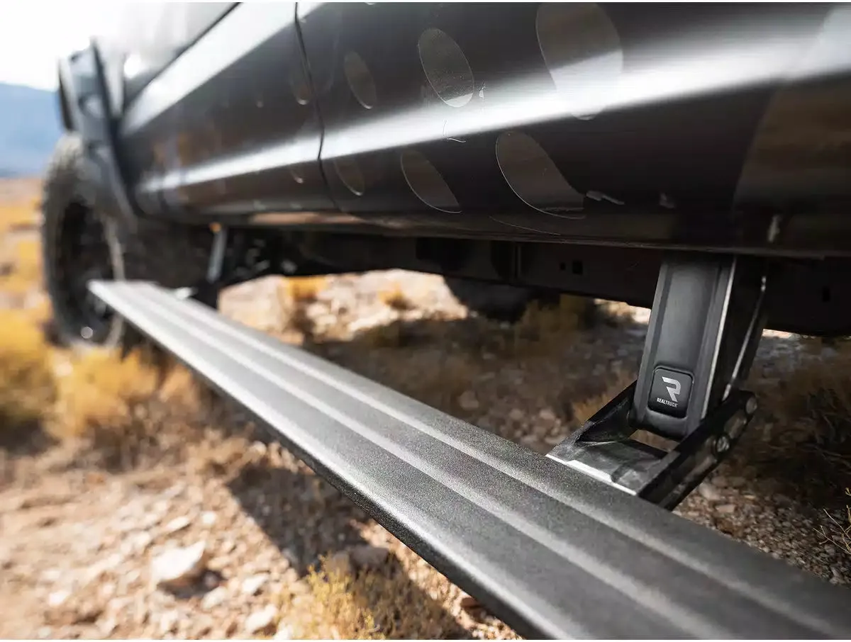 PowerStep Smart Series Black Plug N Play System - Includes OEM style illumination Deploy your PowerStep with your smart phone. Chevrolet GMC Silverado Sierra 2500 3500 2020-2020 product image