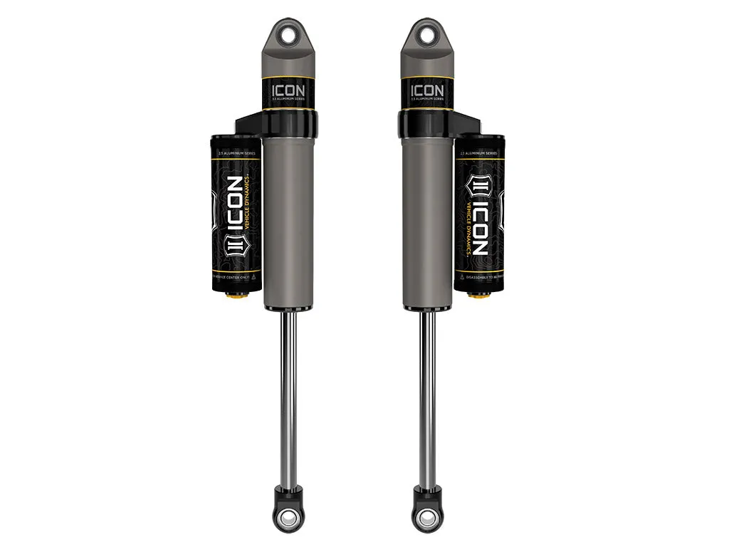 ICON 1999-2004 Ford F-250/F-350 Super Duty 4WD, 3-6” Lift, Front, V.S. 2.5 Aluminum Series Shock Absorbers, Piggyback Reservoir, Pair product image