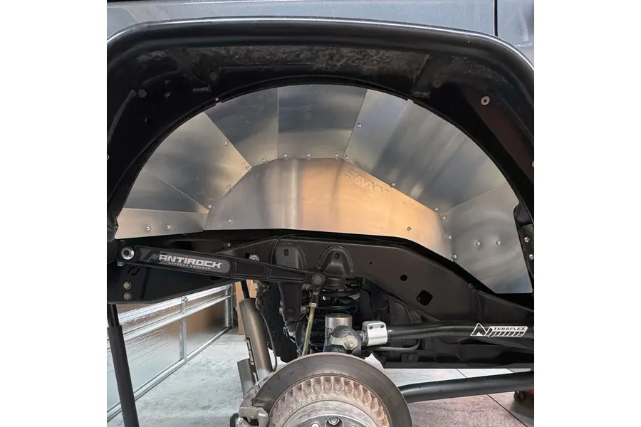 0718 Wrangler Rear Fender Inner Liner Raw product image