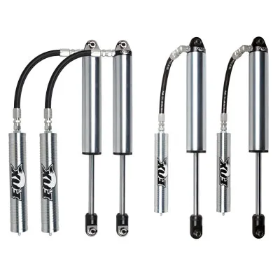 **Use Component Parts 8545-01 & 8545-02**Fox 2.5in Dia. Remote Reservoir Front/Rear Shock Package For Dodge With 3in Lift (Front Shock Tower Reqd)* product image