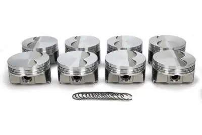 United Engine & Machine Co LS 5.3L FT Forged Piston Set 3.800 Bore