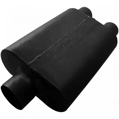 Flowmaster Super 44 Series Muffler 3.00inIN (C) / 2.50in OUT (D): ea 409S Stainless Steel