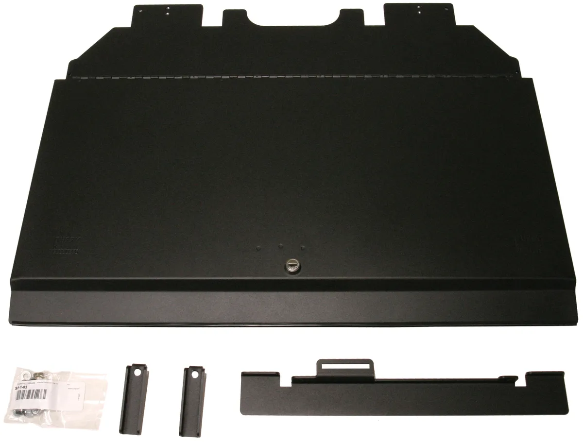 In-Floor Locking Cargo Lid - '07-18 Wrangler JK (Black; Standard Key) product image