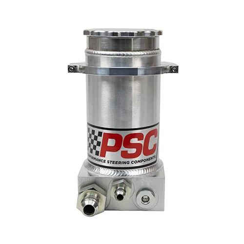 8.25 Hydroboost W/ Clamp 6 Return 10 Feed Black Anodized Black Street Cap product image